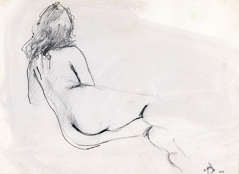 Nudo di Donna Matita su Carta