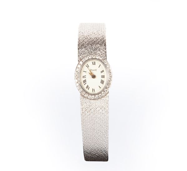 Piaget orologio da donna in oro e brillanti  (Anni '60.)  - Asta Importanti Orologi da Polso e da Tasca - Casa d'Aste Arcadia