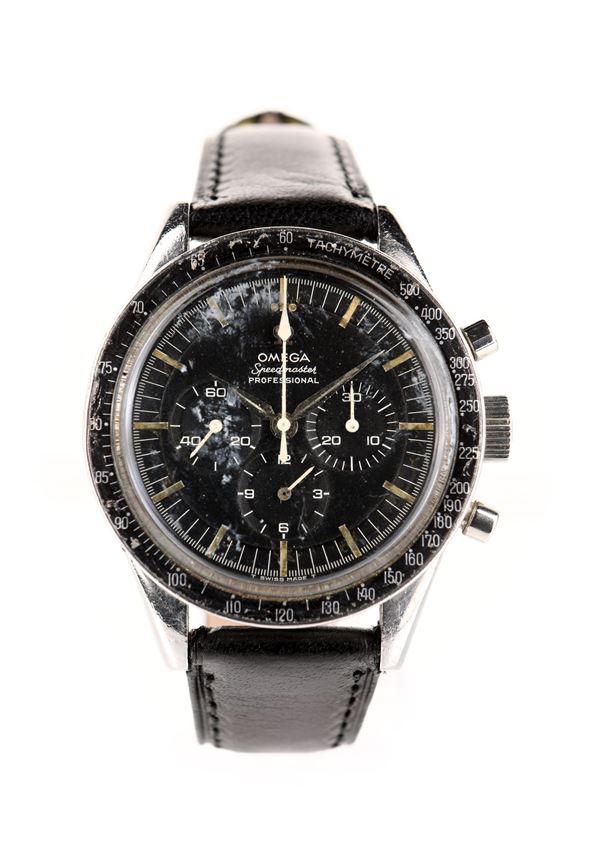 Omega Speedmaster cronografo in acciaio  (Anno 1962)  - Asta Importanti Orologi da Polso e da Tasca - Casa d'Aste Arcadia