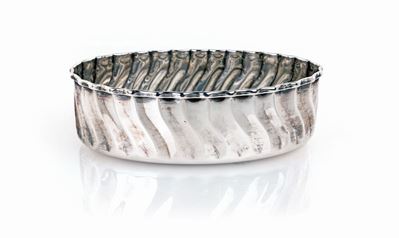 Cachepot Ovale in Argento, Calegaro