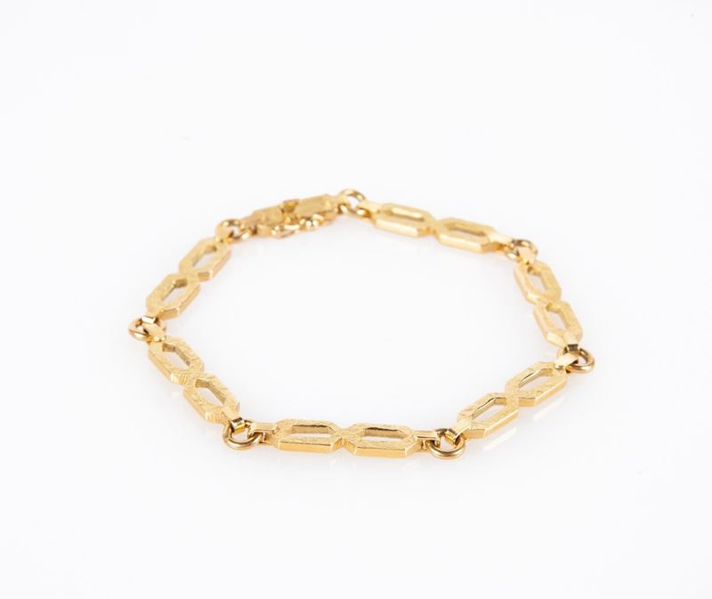 Bracciale in Oro a Maglia