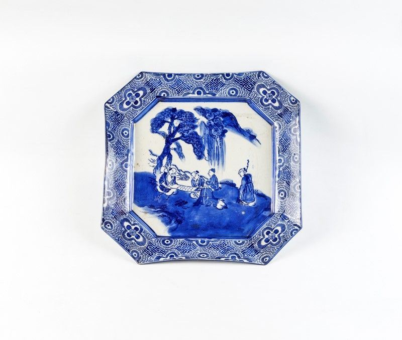 Piatto da Portata in Ceramica Smaltata