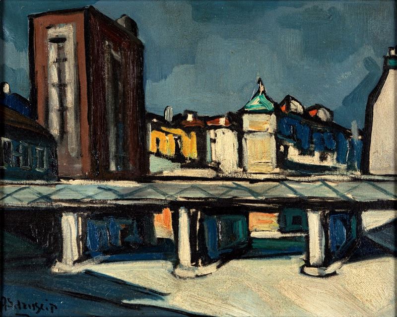 Achille Sdruscia - Pantanella sulla Tangenziale