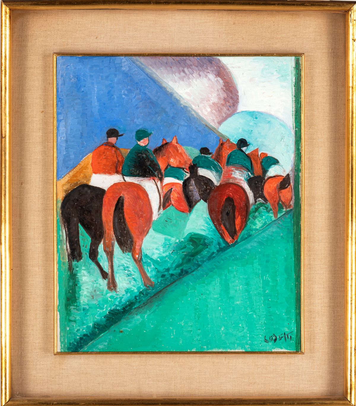 Giuseppe Cesetti - Corsa di Cavalli