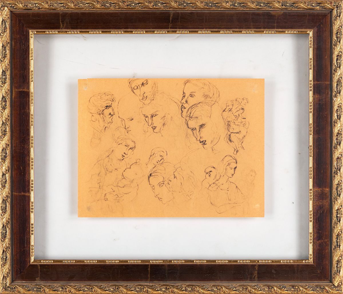 Lucio Fontana - Studio di Volti