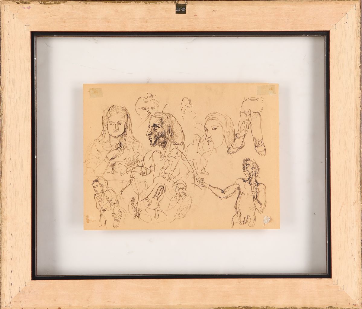 Lucio Fontana - Studio di Volti