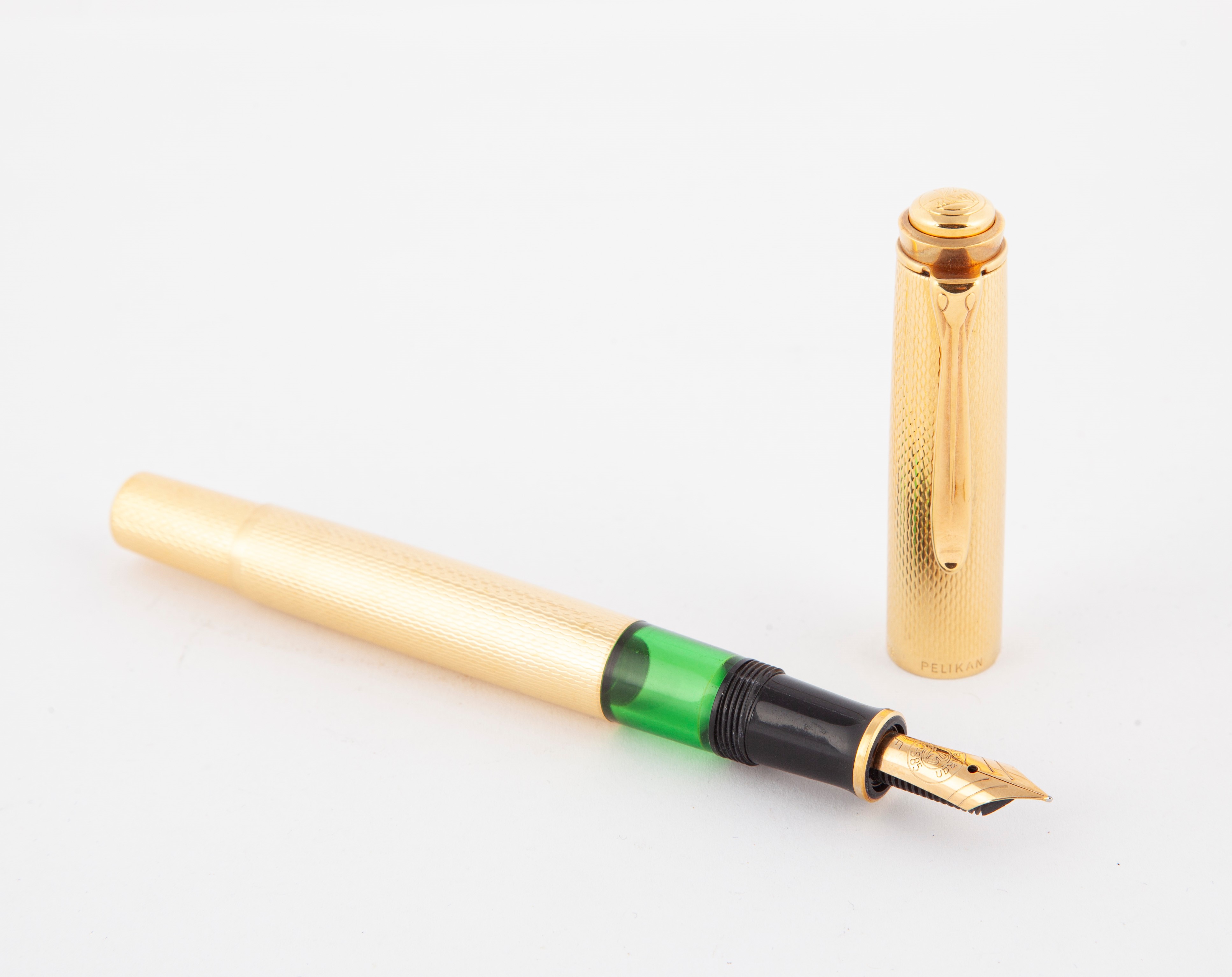 Pelikan Revival M760 Souverain Jubilee 1838-1988 - Penna Stilografica in Metallo Placcato in Oro ...