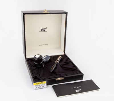 Montblanc Meisterstuck N° 149 - Penna Stilografica in Resina Nera con Particolari Dorati