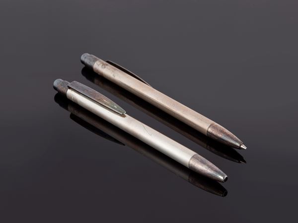 Delta - Penna a sfera e Portamine in argento 925/000