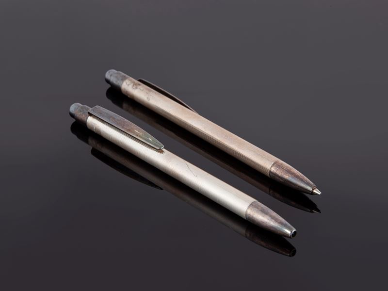 Delta - Penna a Sfera e Portamine in Argento 925/000