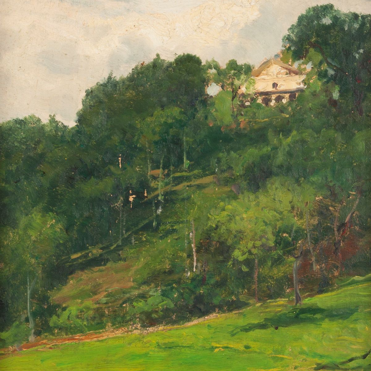 Lorenzo Delleani - La Villa in Collina