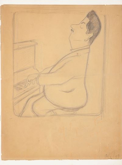 Puccini, Studio per Manifesto