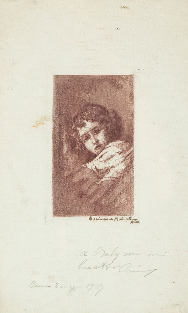 Corinna Modigliani - Ritratto di fanciullo