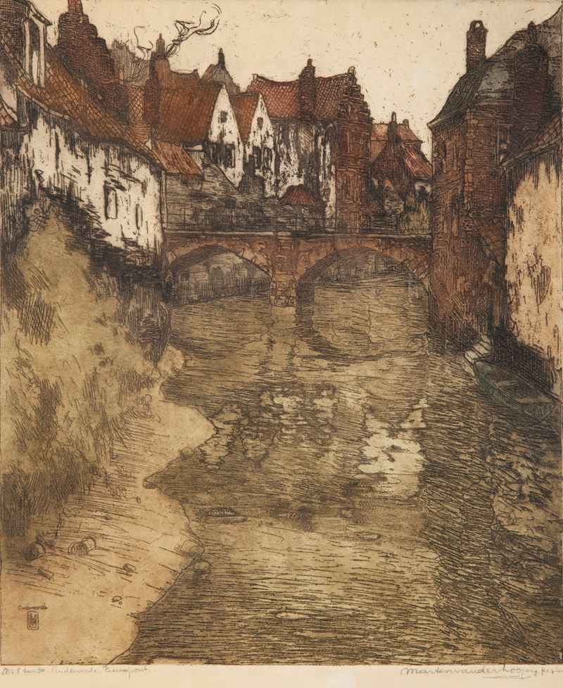 Marten Van Der Hoog - Il Vecchio Ponte di Andernarde