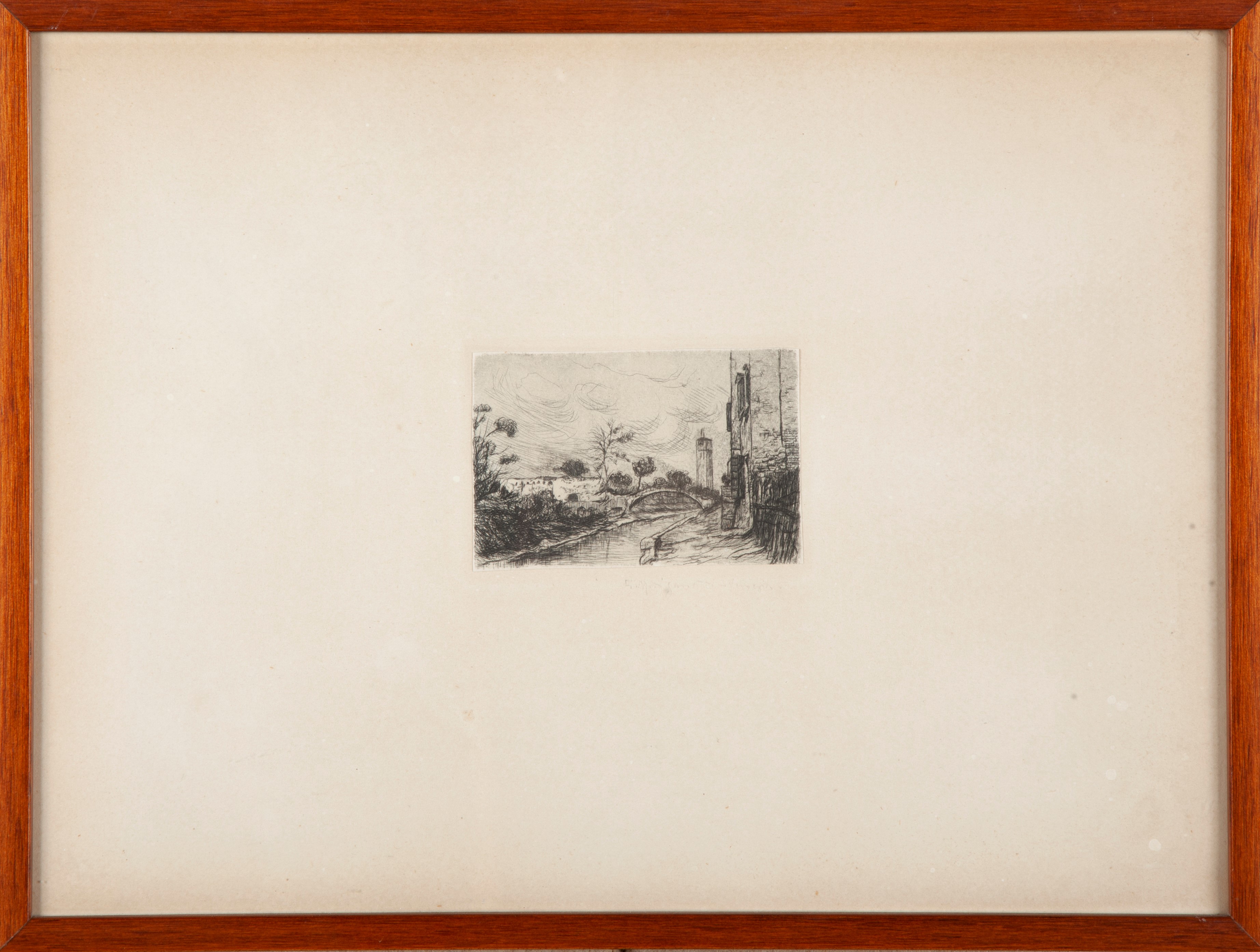 Giuseppe Miti Zanetti - Paesaggio Veneziano
