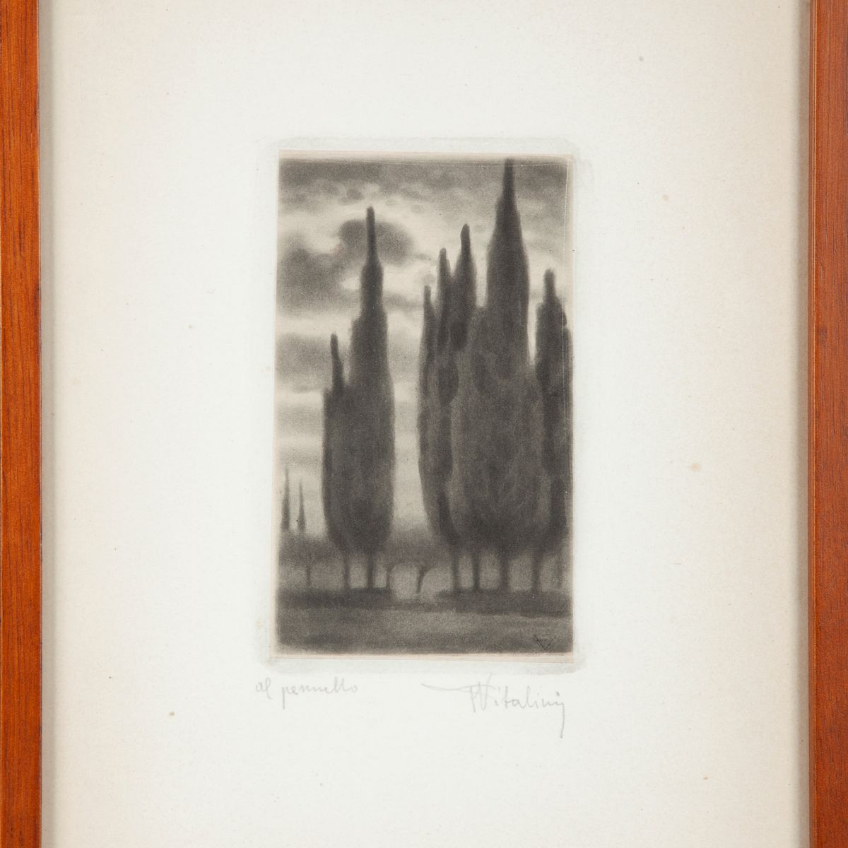 Francesco Vitalini - Cipressi