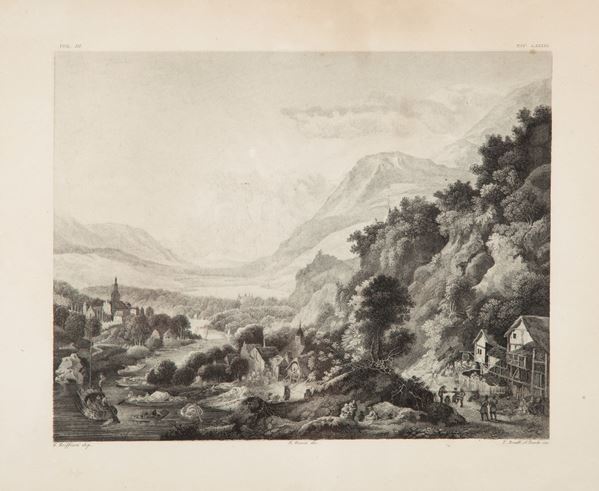 Tito Boselli - Paesaggio montano