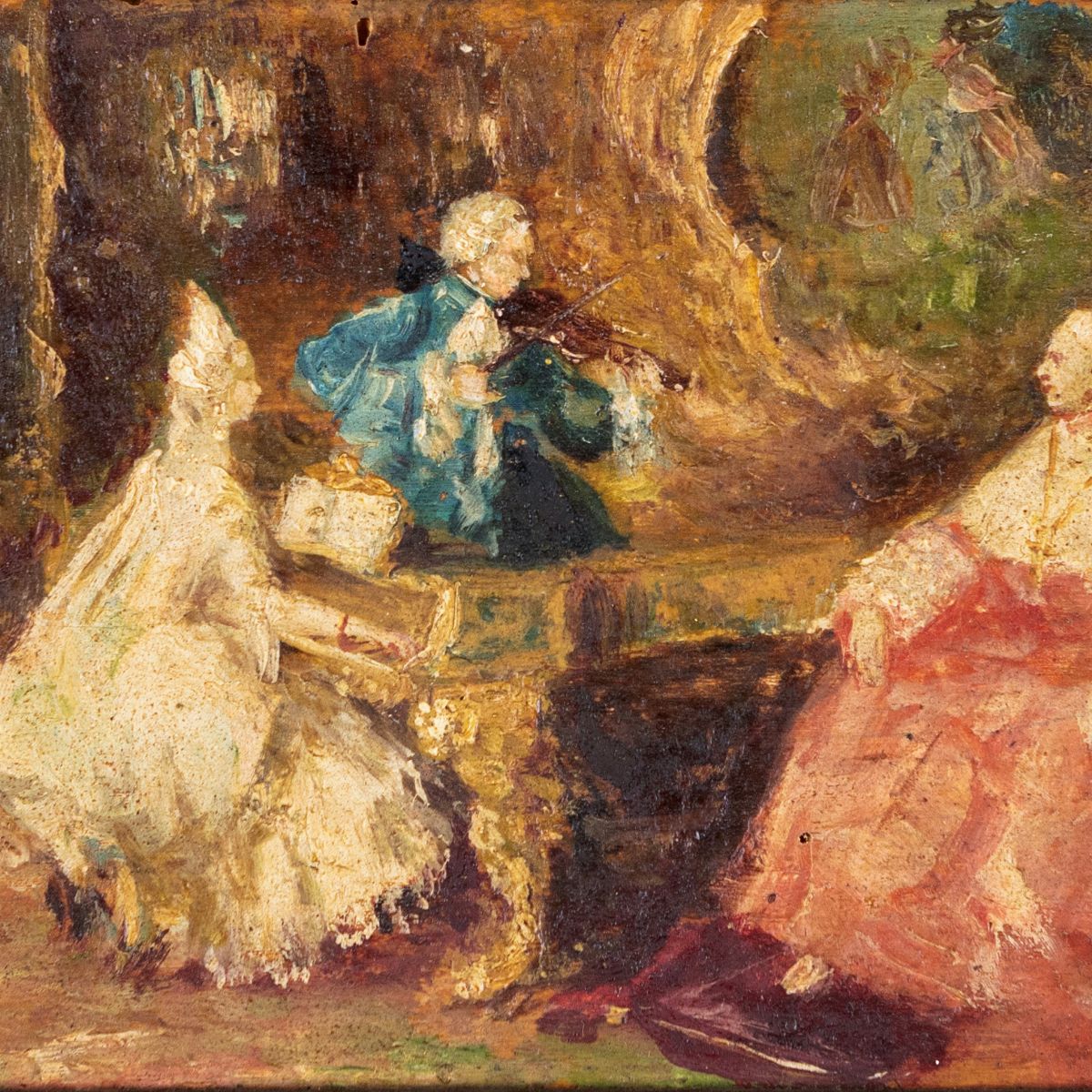 Vincenzo Caprile - Interno con Cardinali