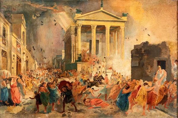 La distruzione di Pompei