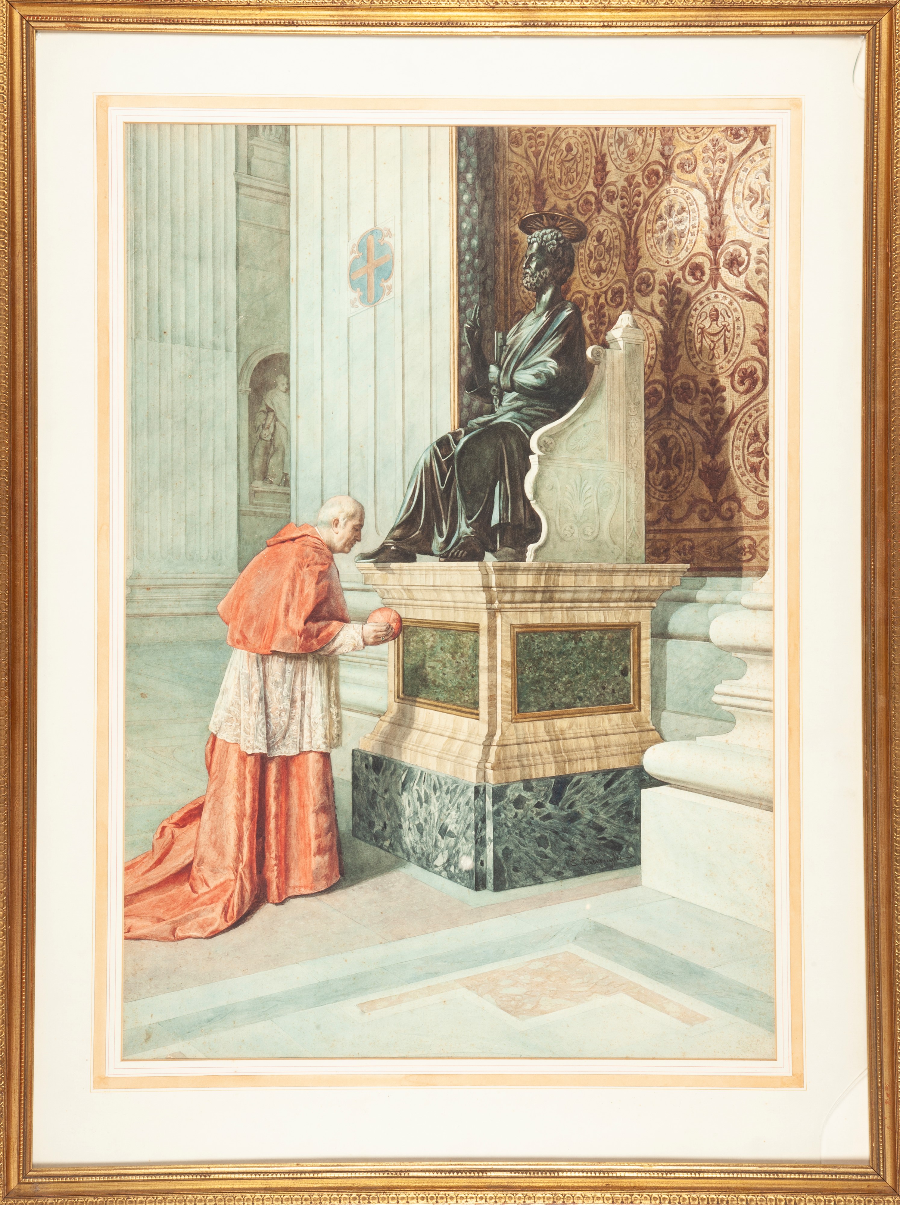 Enrico Tarenghi - Cardinale a San Pietro