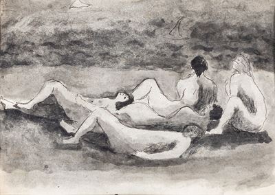 Donne sulla Spiaggia