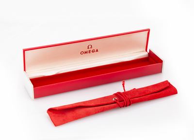 Omega - Astuccio Originale per Orologio da Polso da Uomo in Resina e Velluto