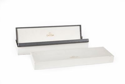 Omega - Astuccio Originale in Pelle per Orologio da Polso da Uomo. con Scatola Originale Omega in...