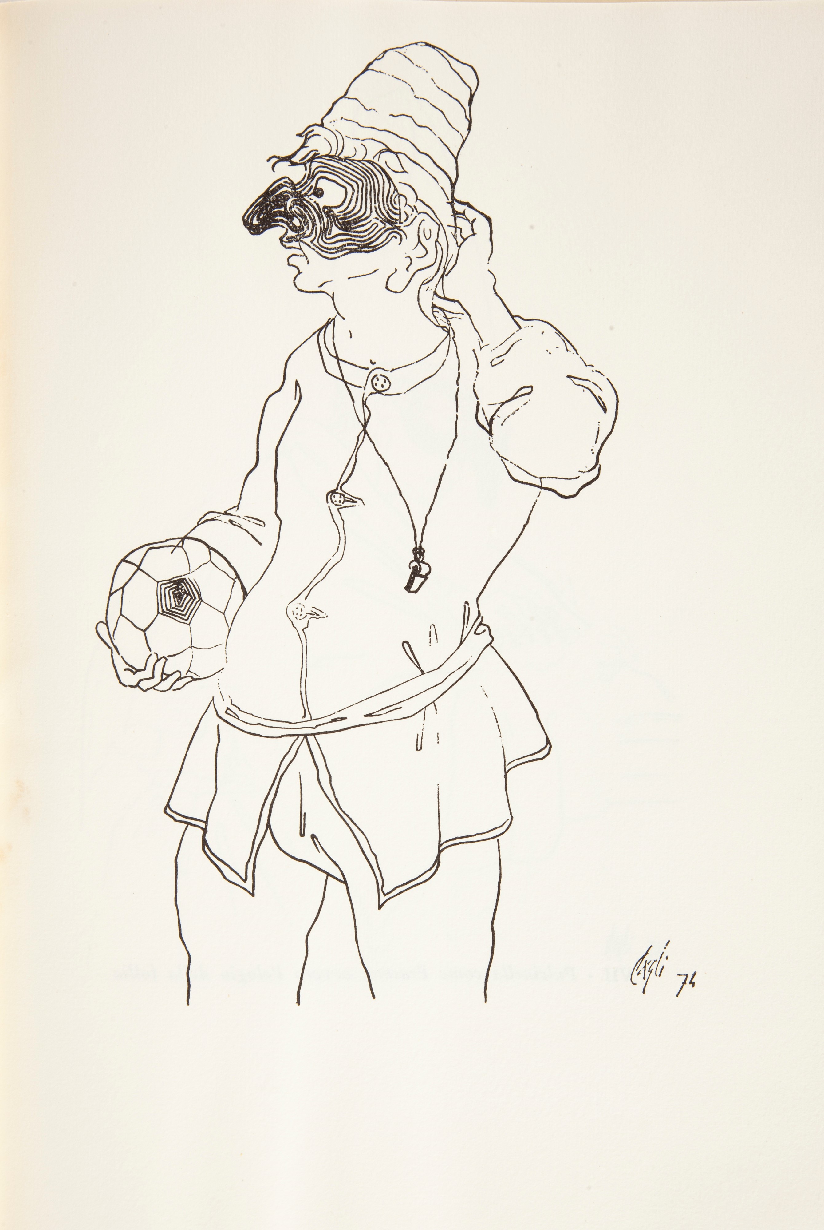 Luigi Compagnone - i Pulcinella di Corrado Cagli