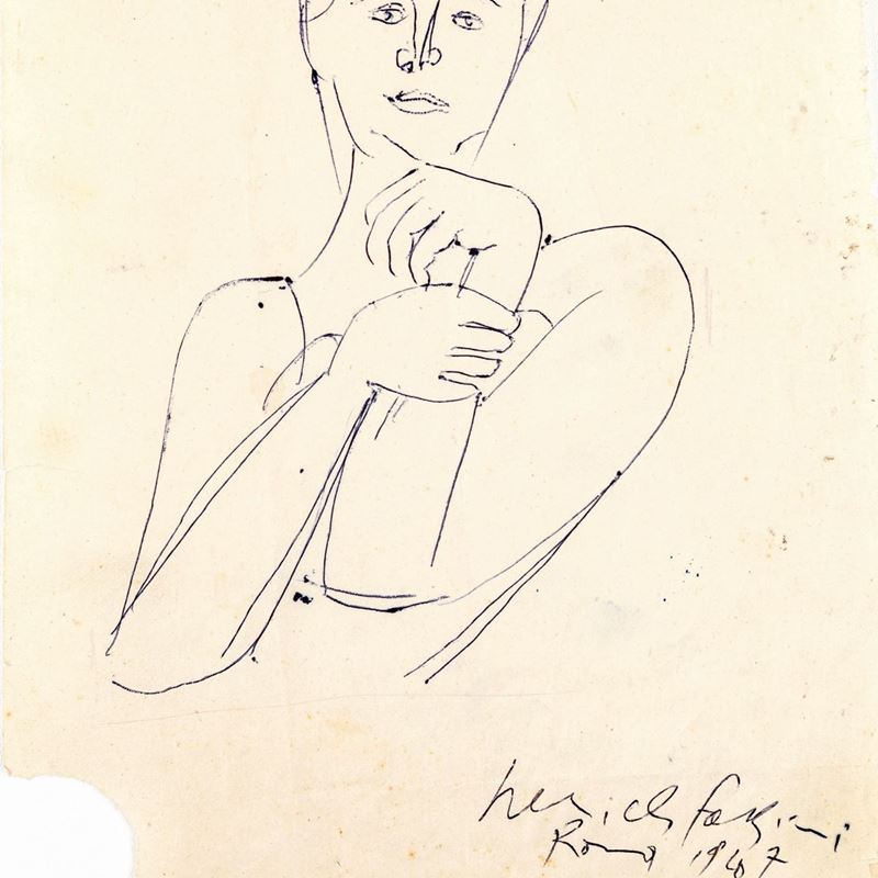 Pericle Fazzini - Ritratto