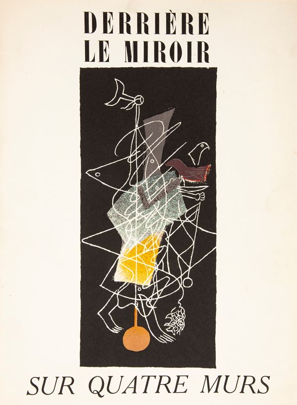 Derrière Le Miroir - Sur Quatre Murs. (Numero su Braque della Rivista artistica e letteraria francese fondata nel 1946 da Aimé Maeght, pubblicata fino al 1982)