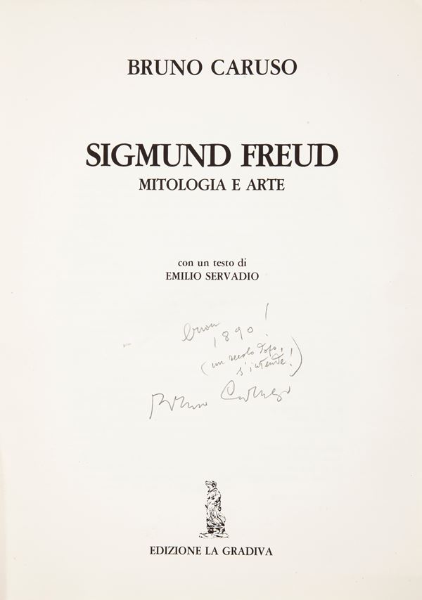 Bruno Caruso Bruno Caruso Sigmund Freud Mitologia e Arte. Con