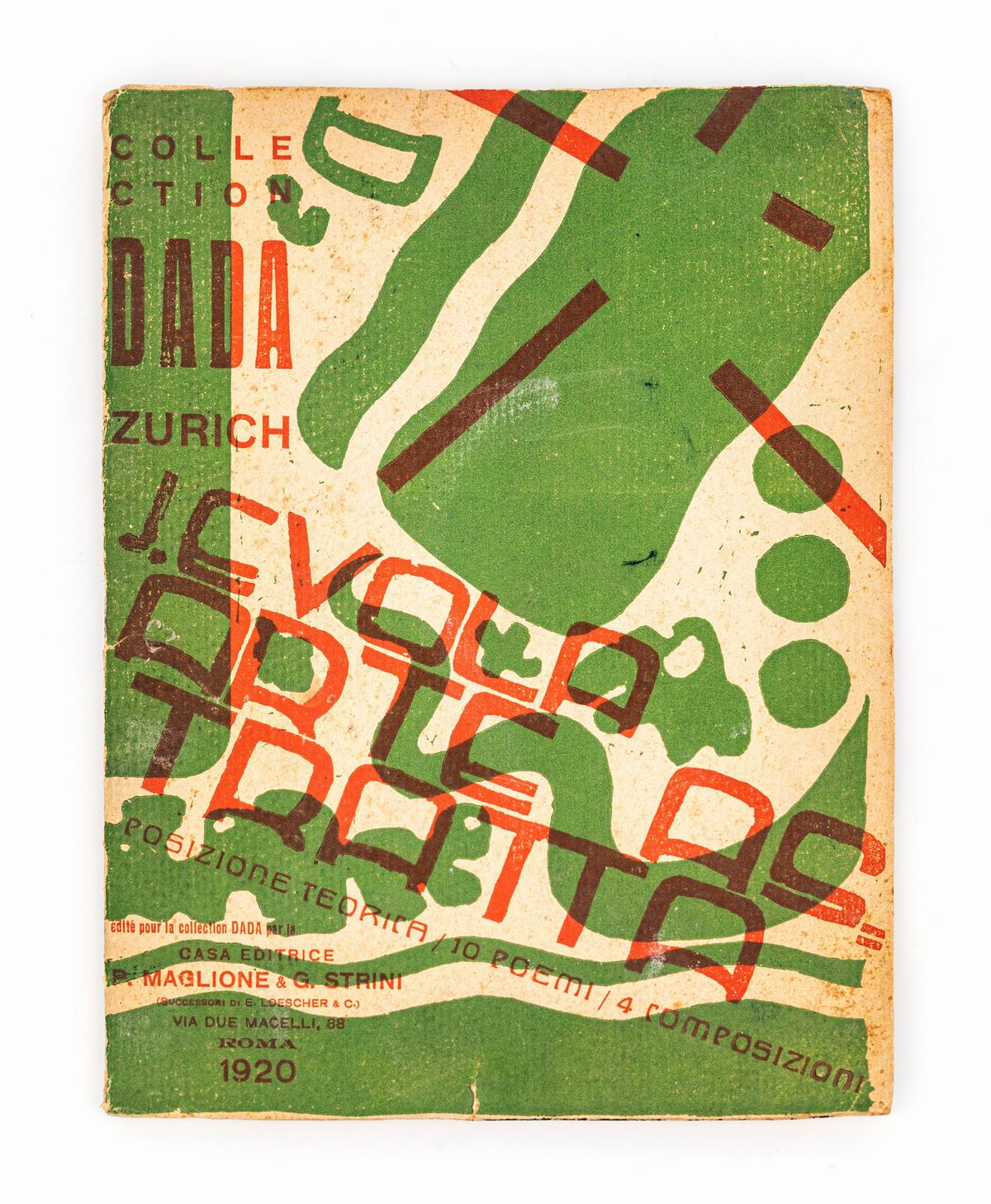 Julius Evola - Arte Astratta. Posizione Teorica / 10 Poemi / 4 Composizioni Da: "dada Archive". C...