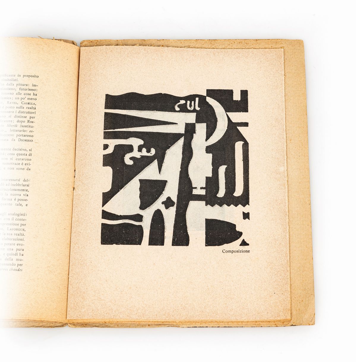 Julius Evola - Arte Astratta. Posizione Teorica / 10 Poemi / 4 Composizioni Da: "dada Archive". C...