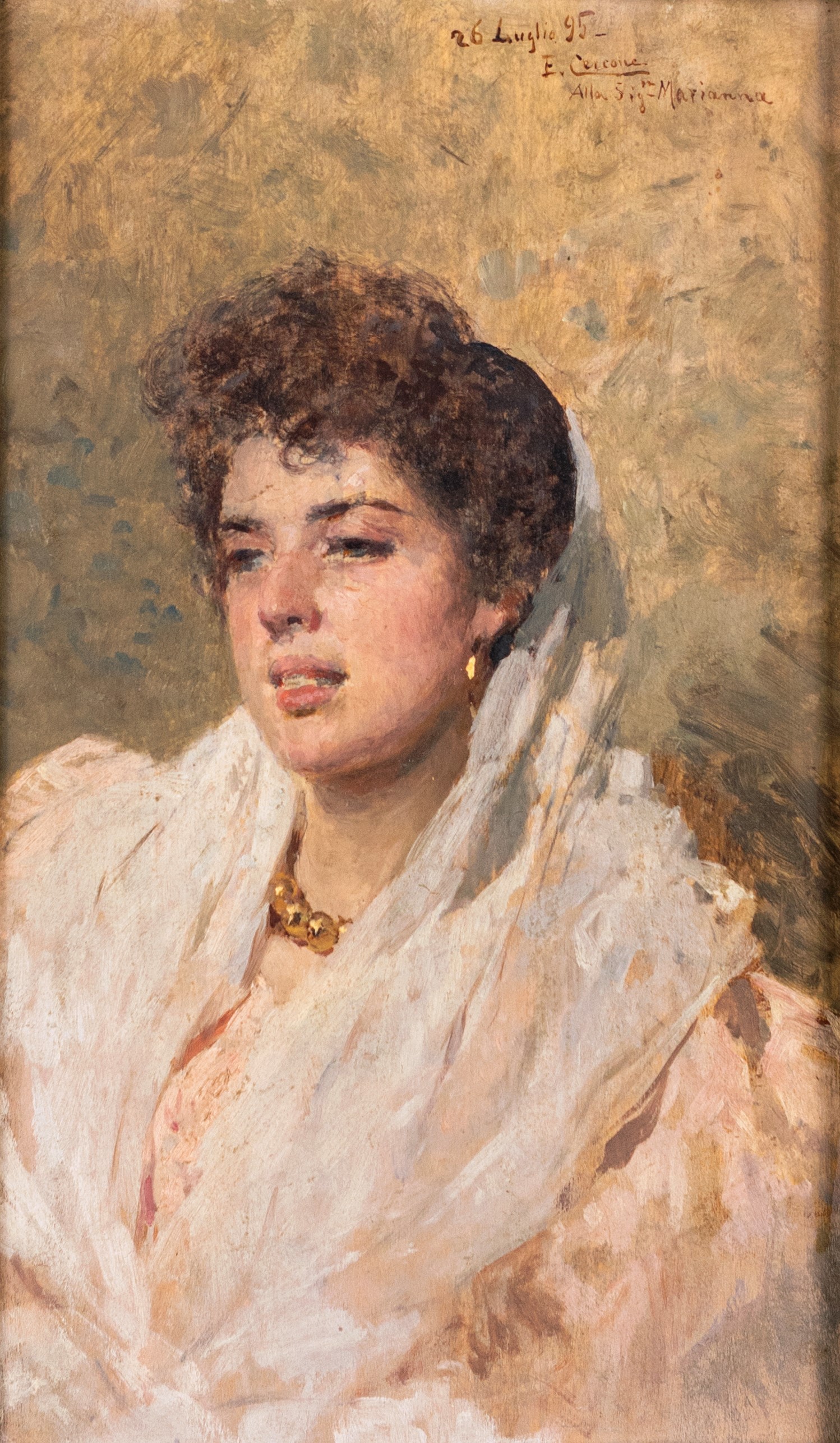 Ettore Cercone - Ritratto di Nobildonna