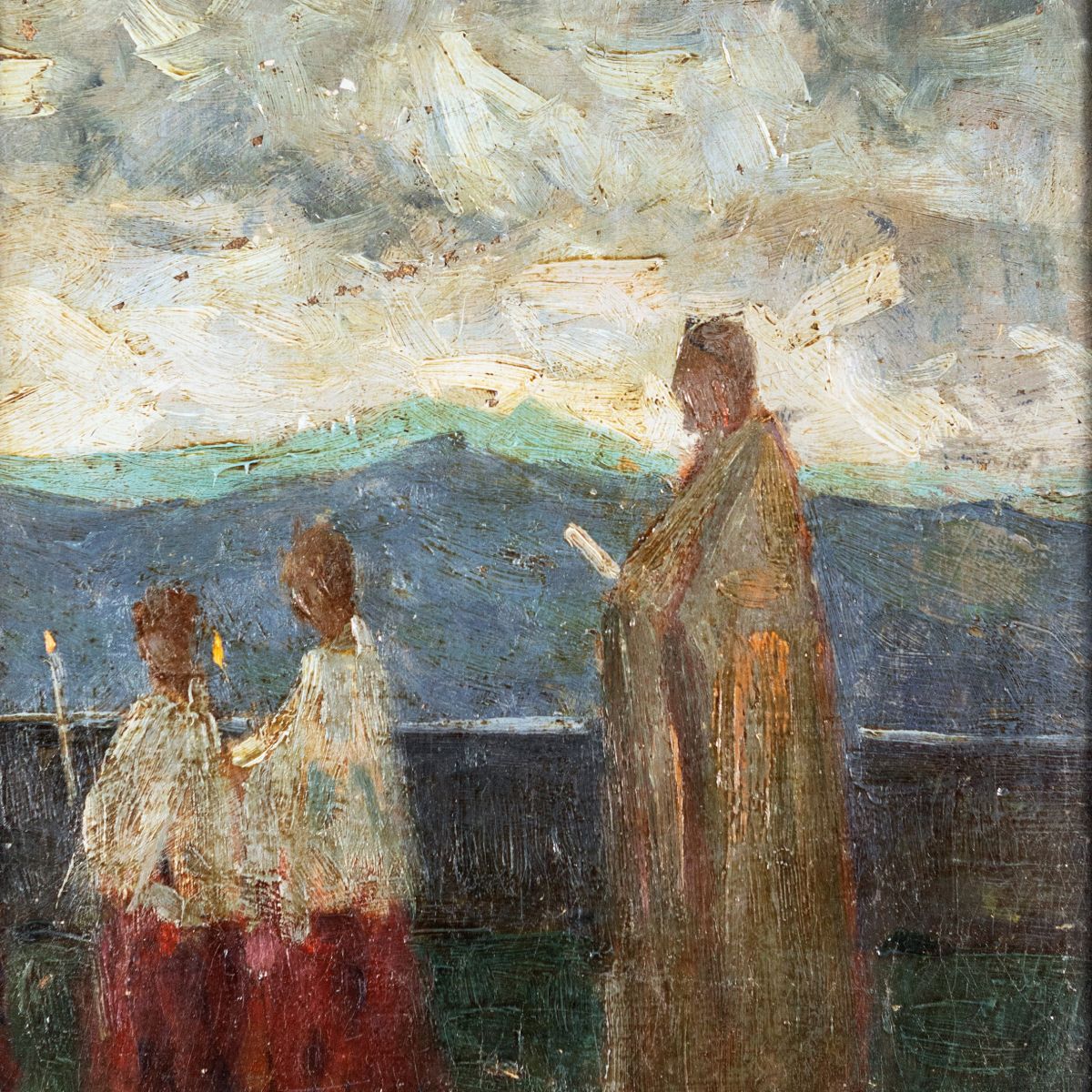 Pittore del XIX Secolo - Processione