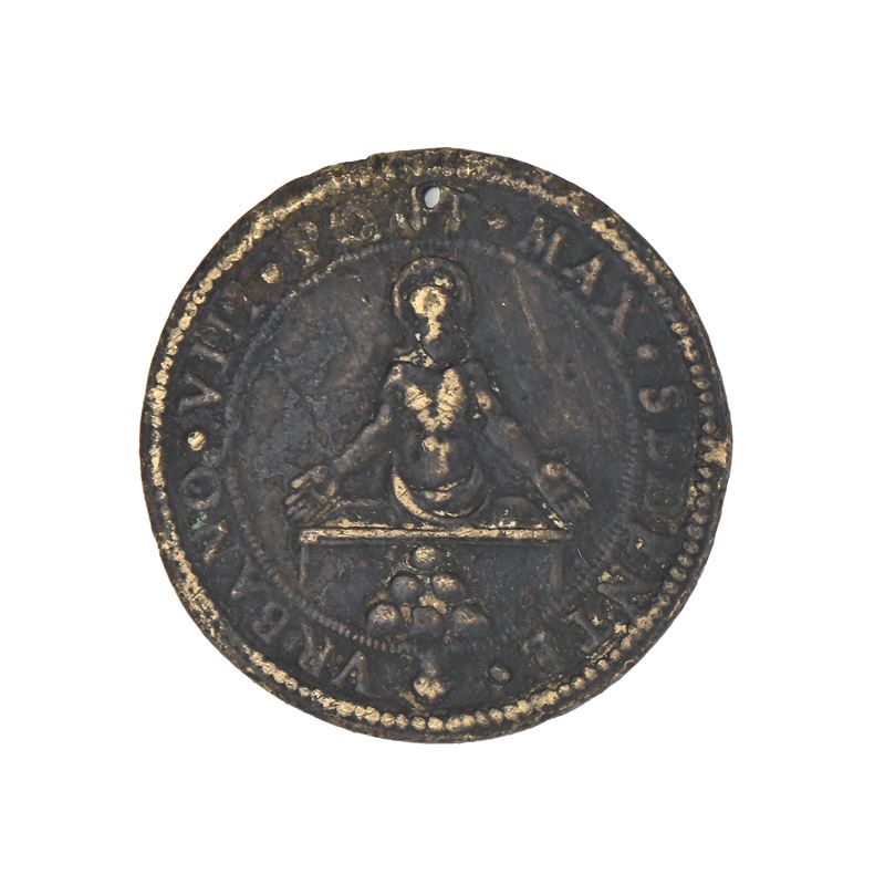 Gaspare Morone - Medaglia straordinaria 1639 per la fondazione del Monte di Pietà a Roma (Stato P...