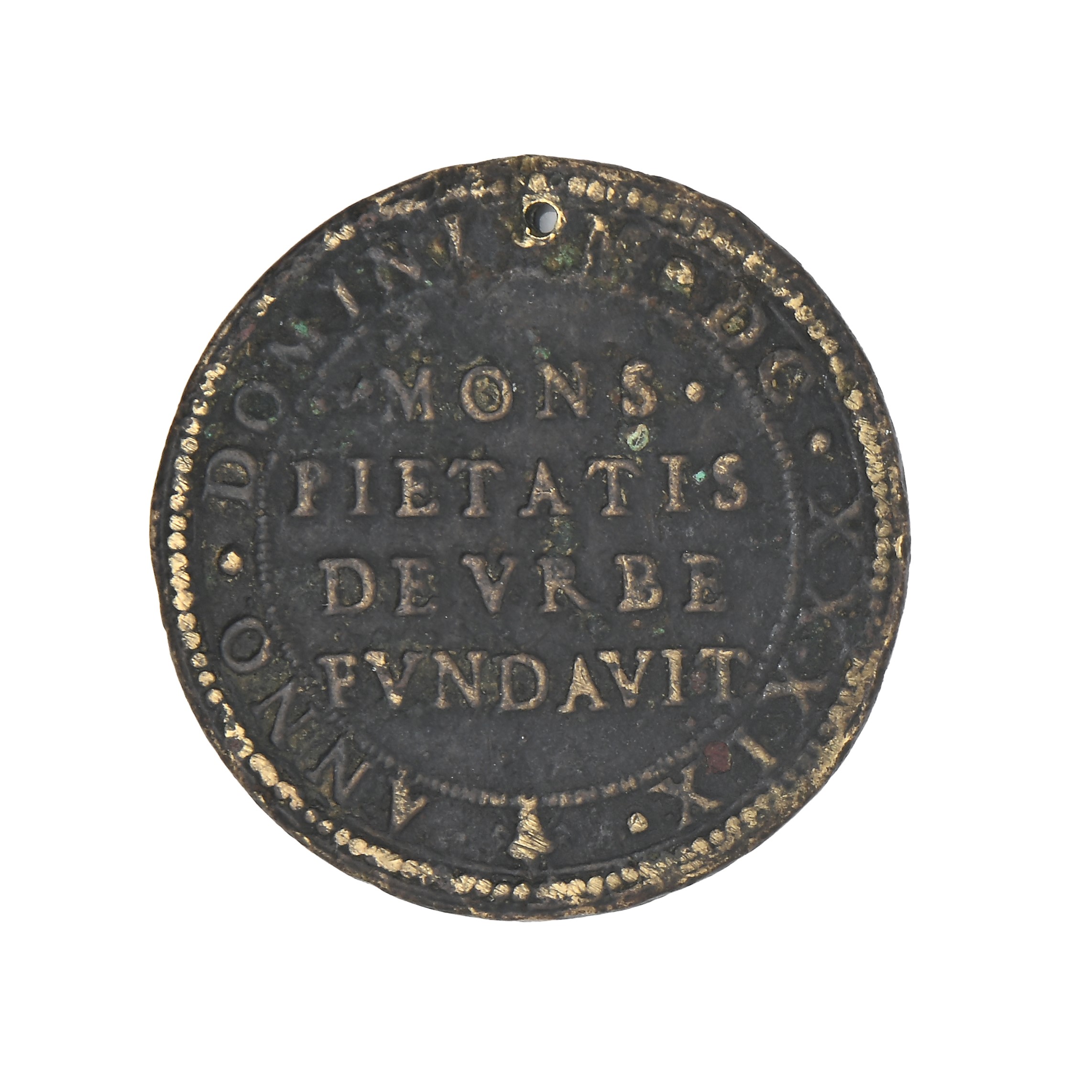Gaspare Morone - Medaglia straordinaria 1639 per la fondazione del Monte di Pietà a Roma (Stato P...