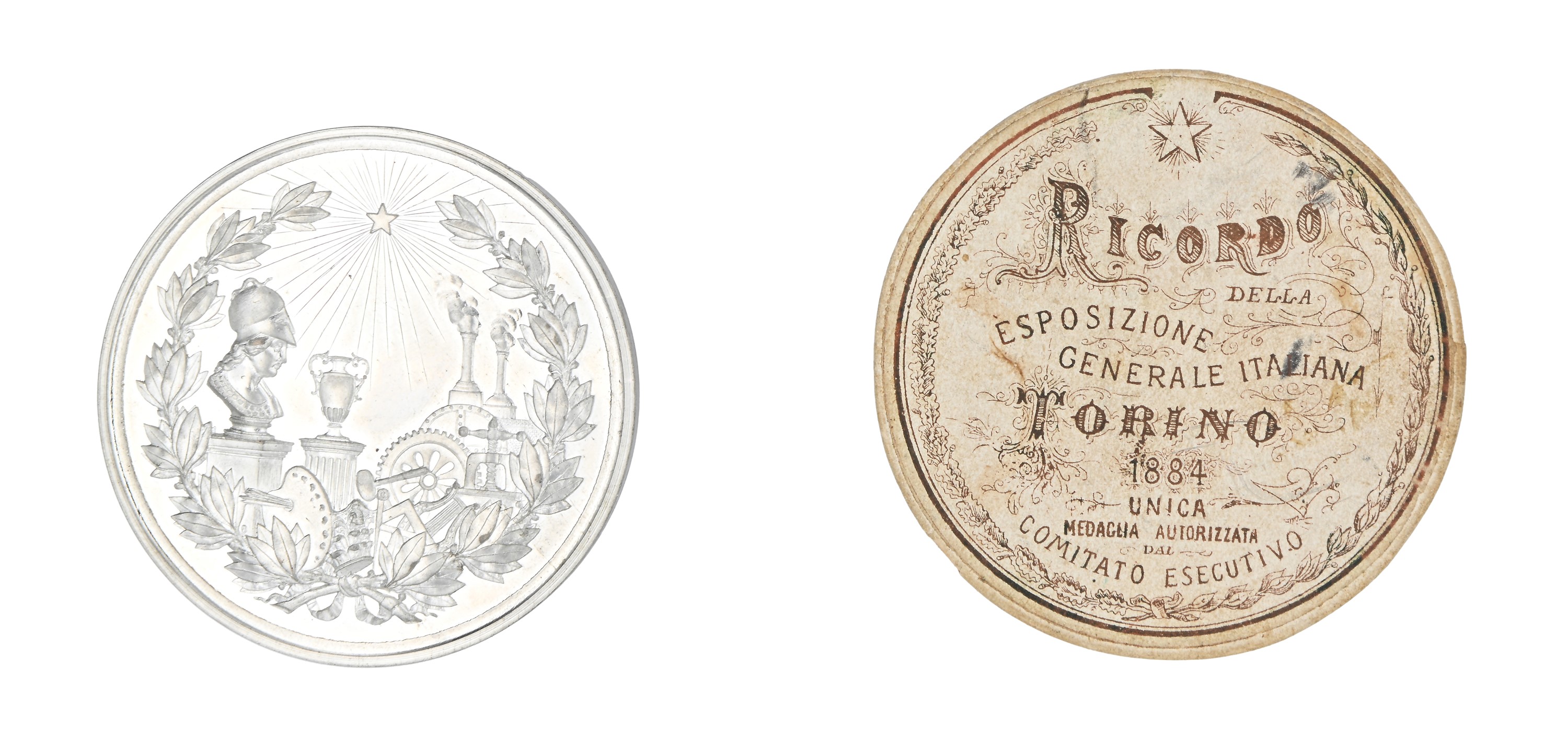 Medaglia Esposizione Generale Italiana 1884