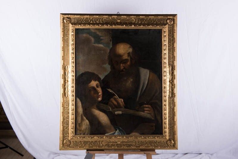 Giovanni Francesco Barbieri Detto il Guercino (bottega) - San Matteo Evangelista