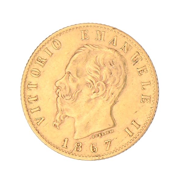 20 Lire Vittorio Emanuele II 1867