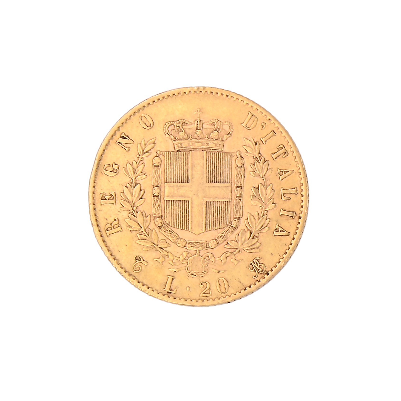20 Lire Vittorio Emanuele II 1867