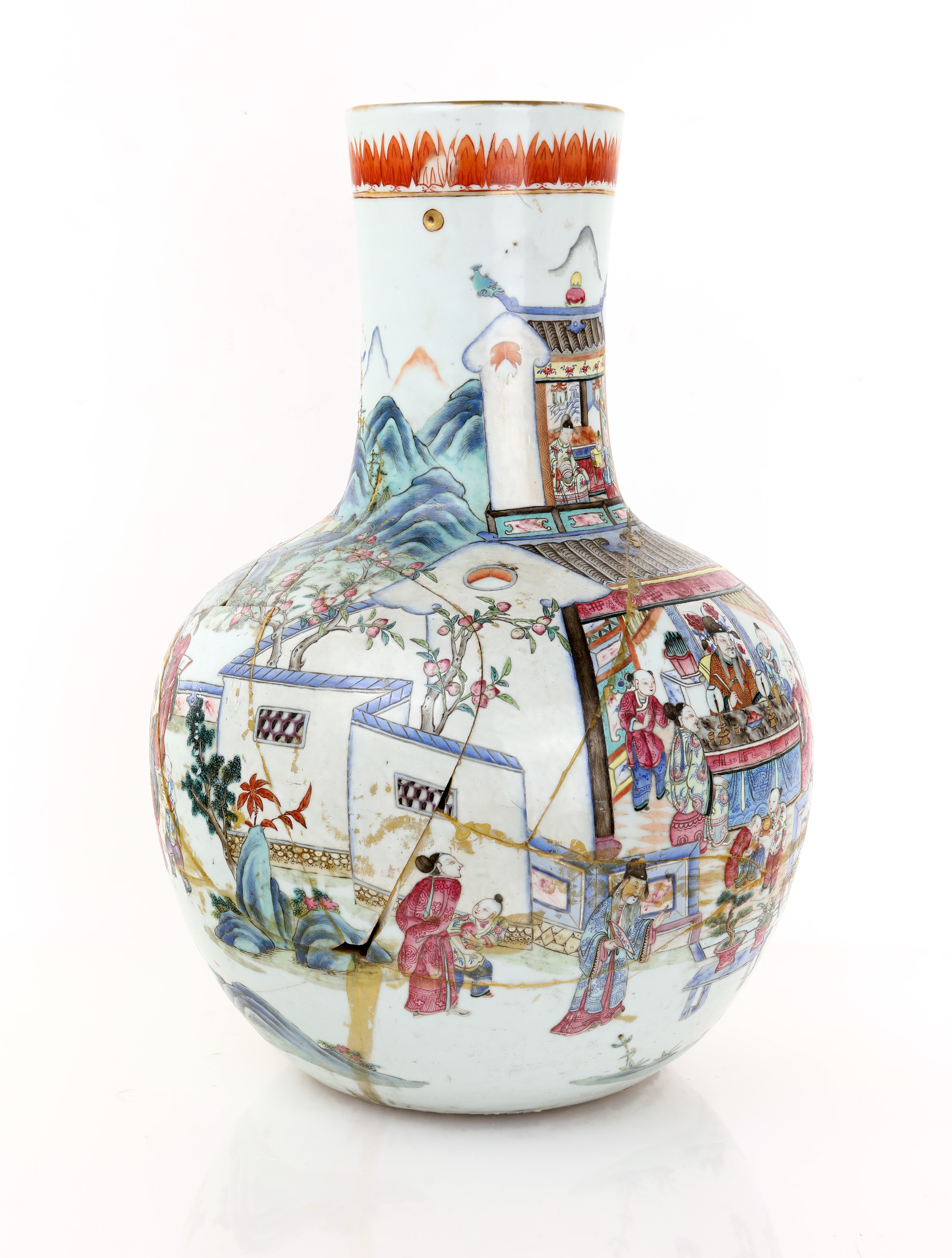 Grande Vaso in Porcellana, Cina, Periodo della Repubblica