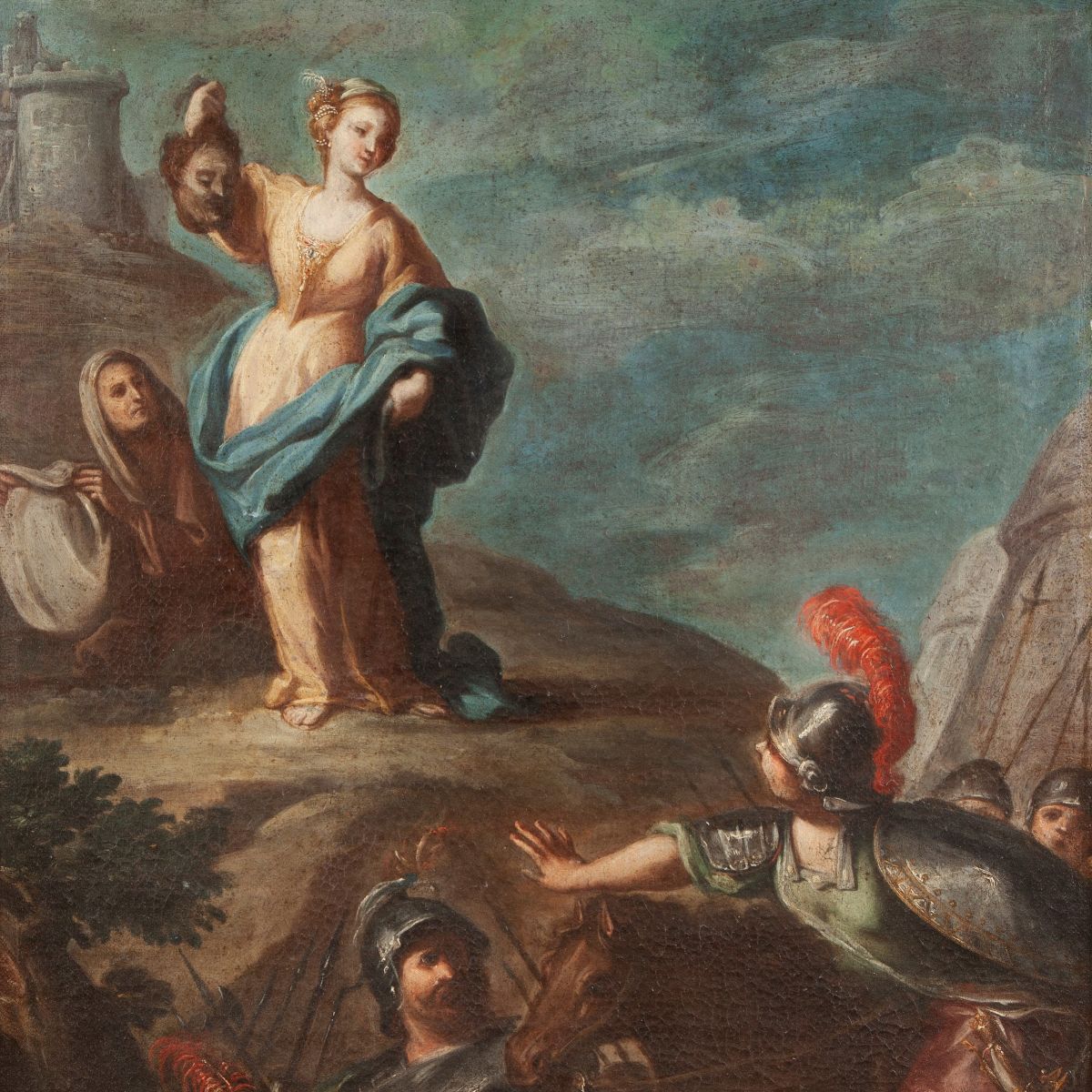 Scuola Napoletana del XVIII Secolo - Giuditta e Oloferne