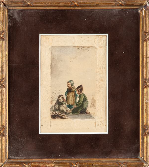 Sebastiano  De Albertis - Intorno al fuoco