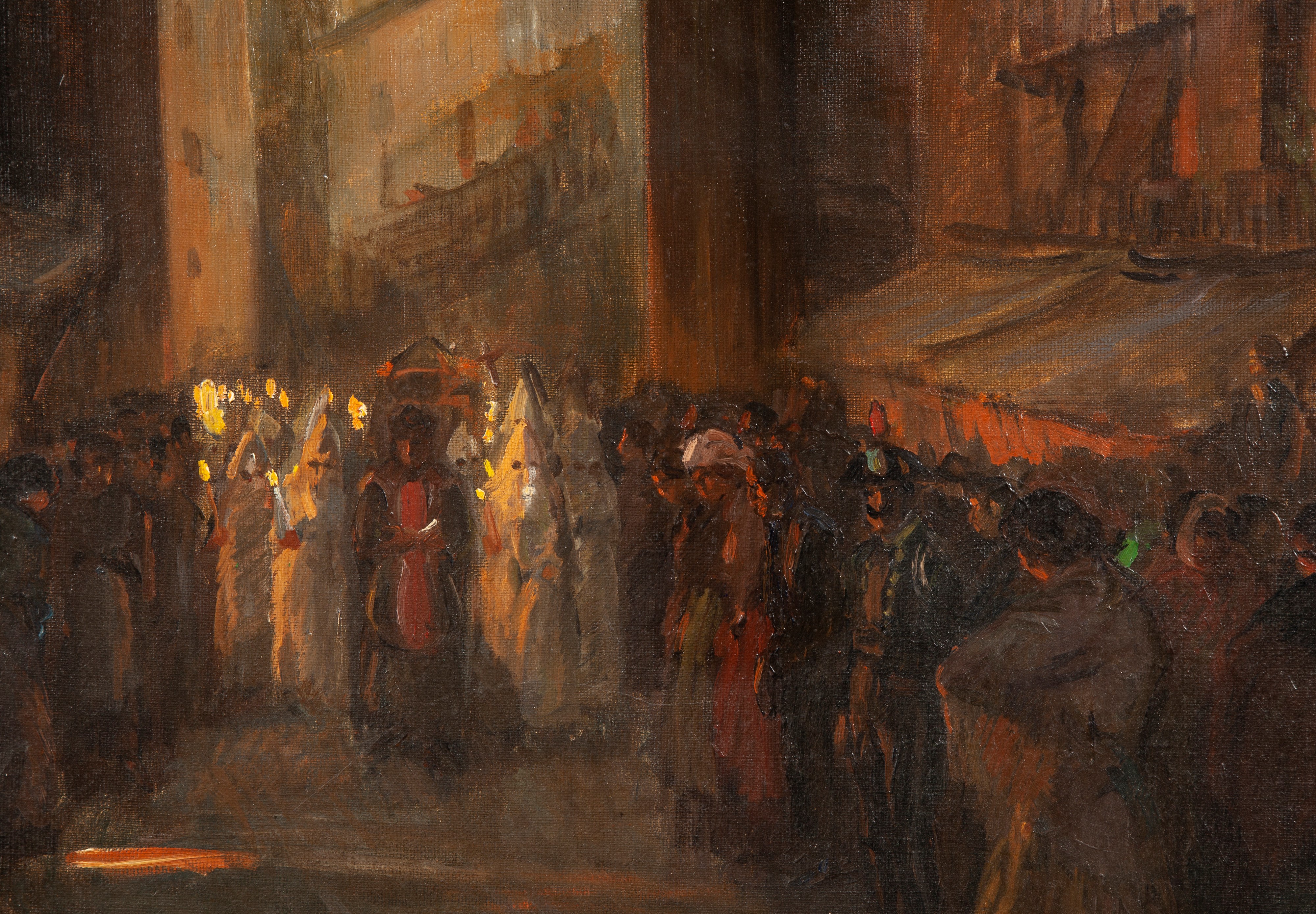 Amandus Faure - Processione a Porta Capuana