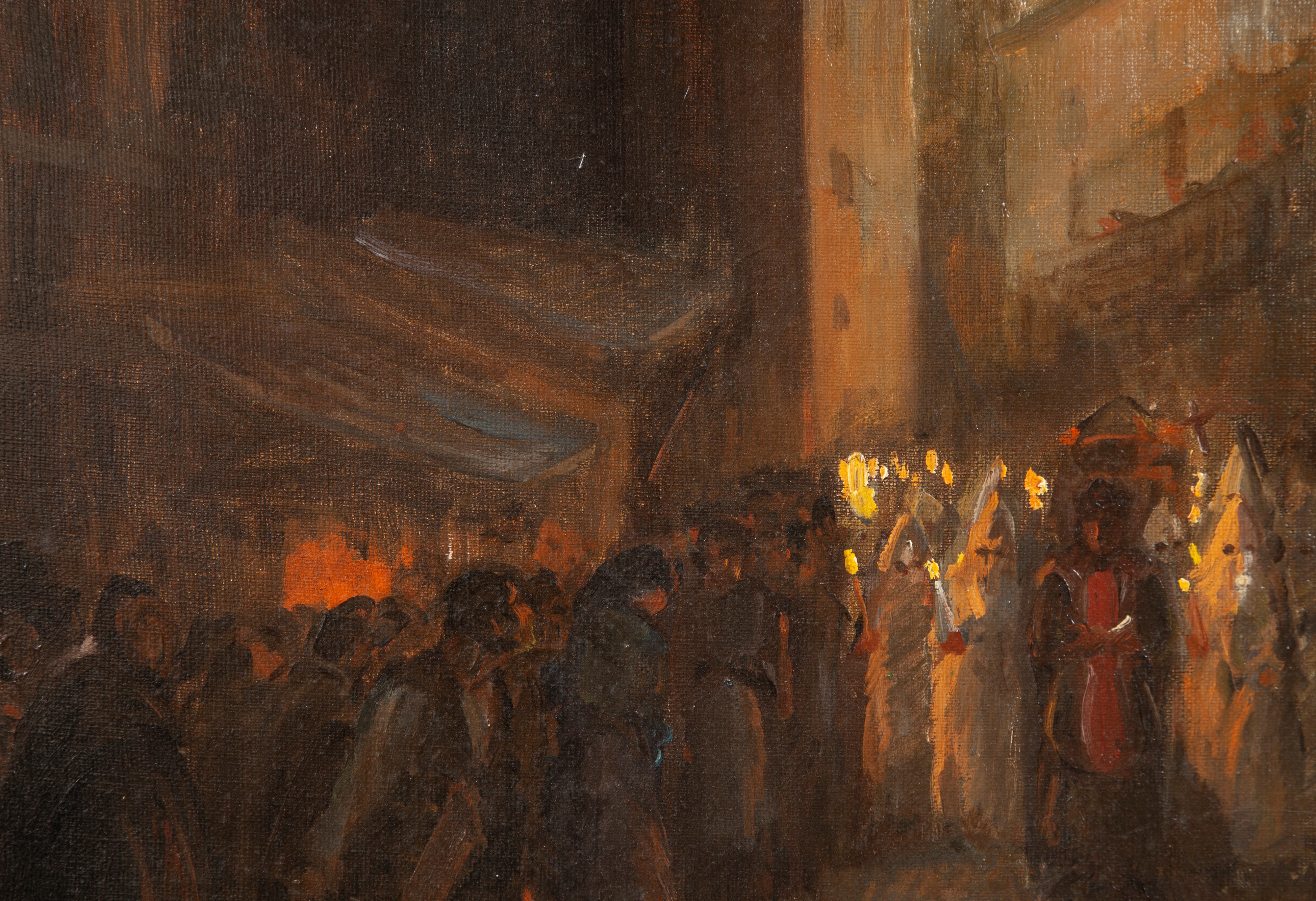 Amandus Faure - Processione a Porta Capuana