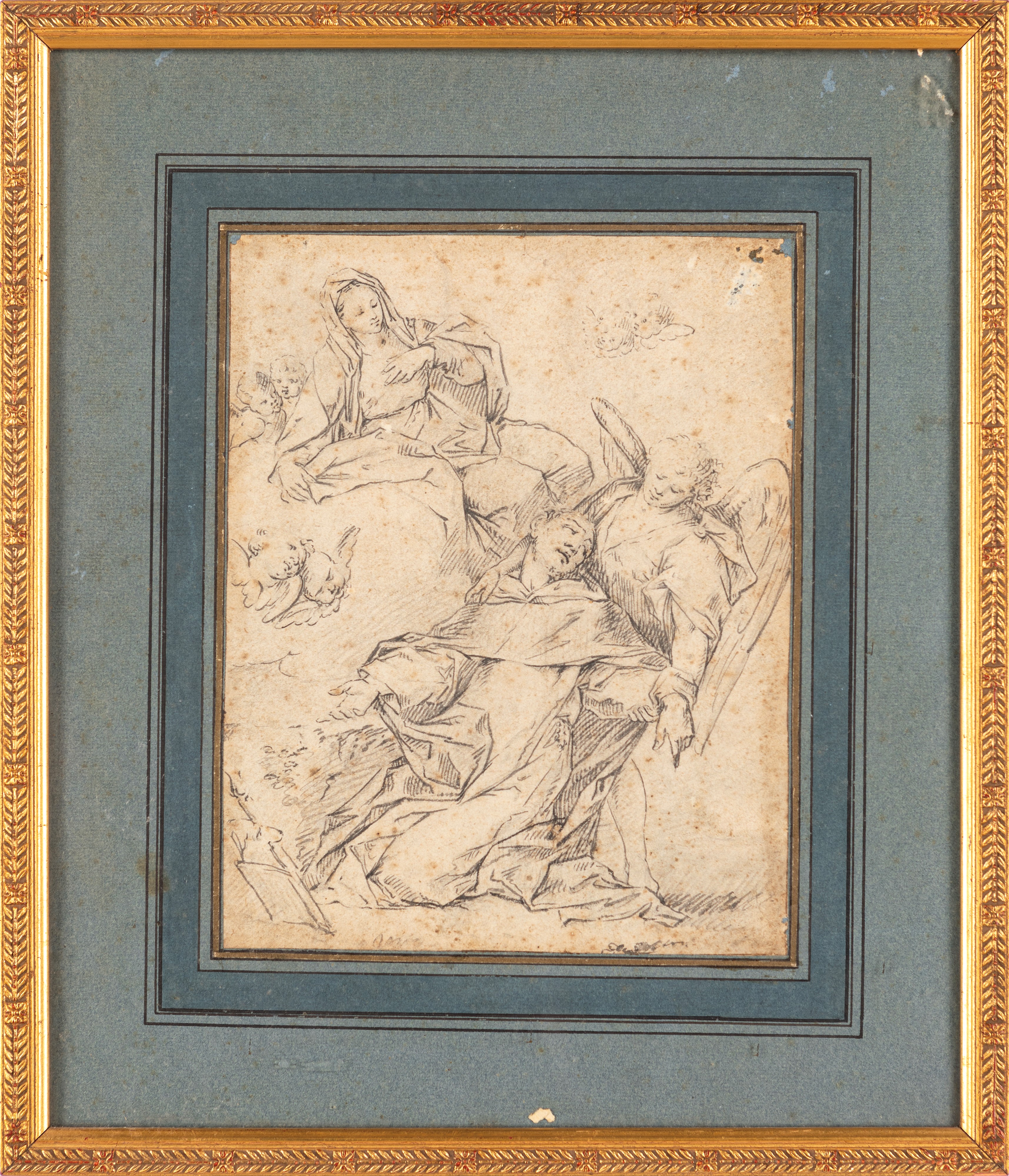 Scuola Italiana del XVII Secolo - San Francesco in Estasi