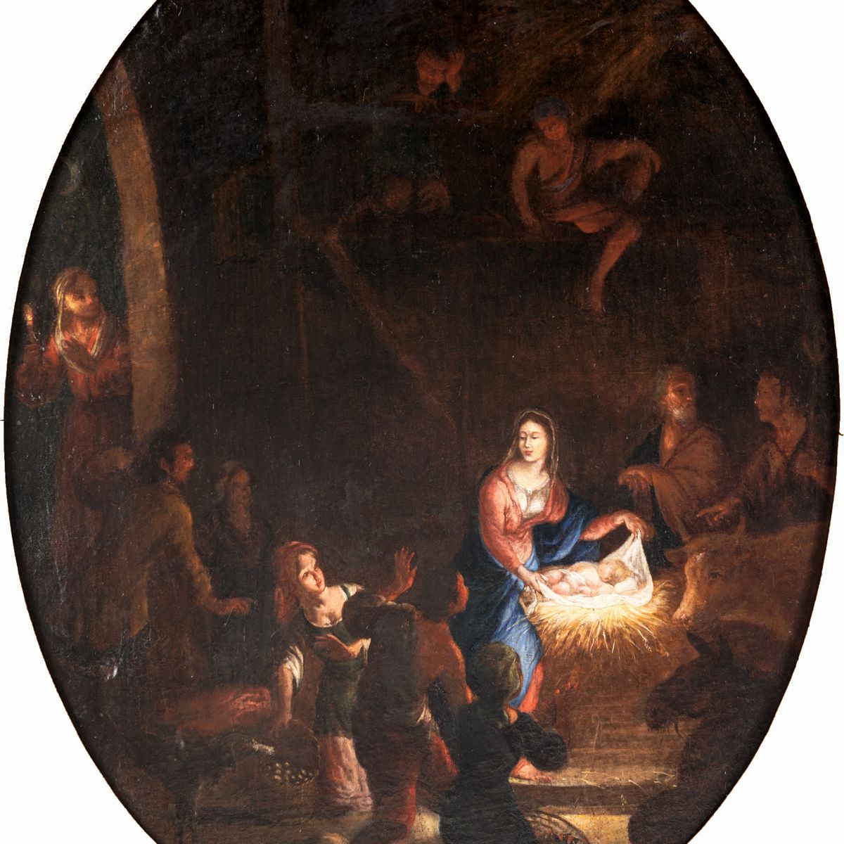 Scuola Fiamminga del XVII Secolo - Natività