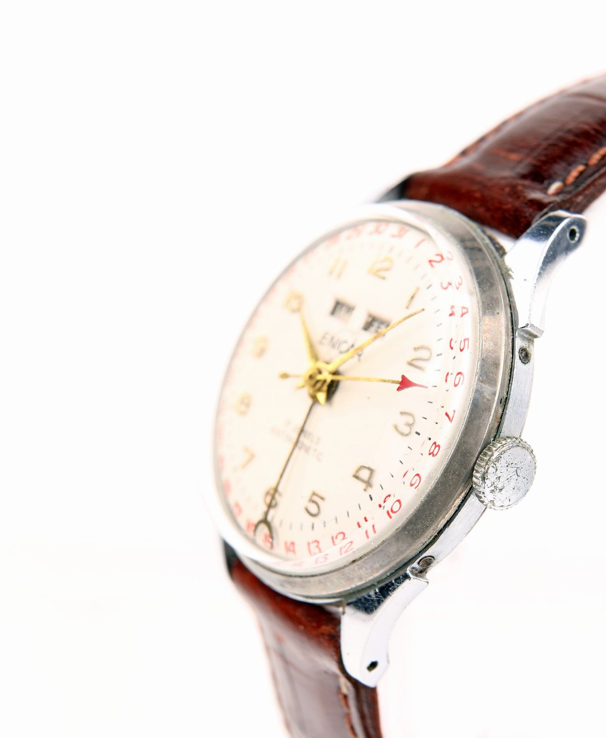 Orologio Uomo Acciaio, 40.5mm Con Calendario - Elegante E Semplice Per Ufficio E Tempo Libero
