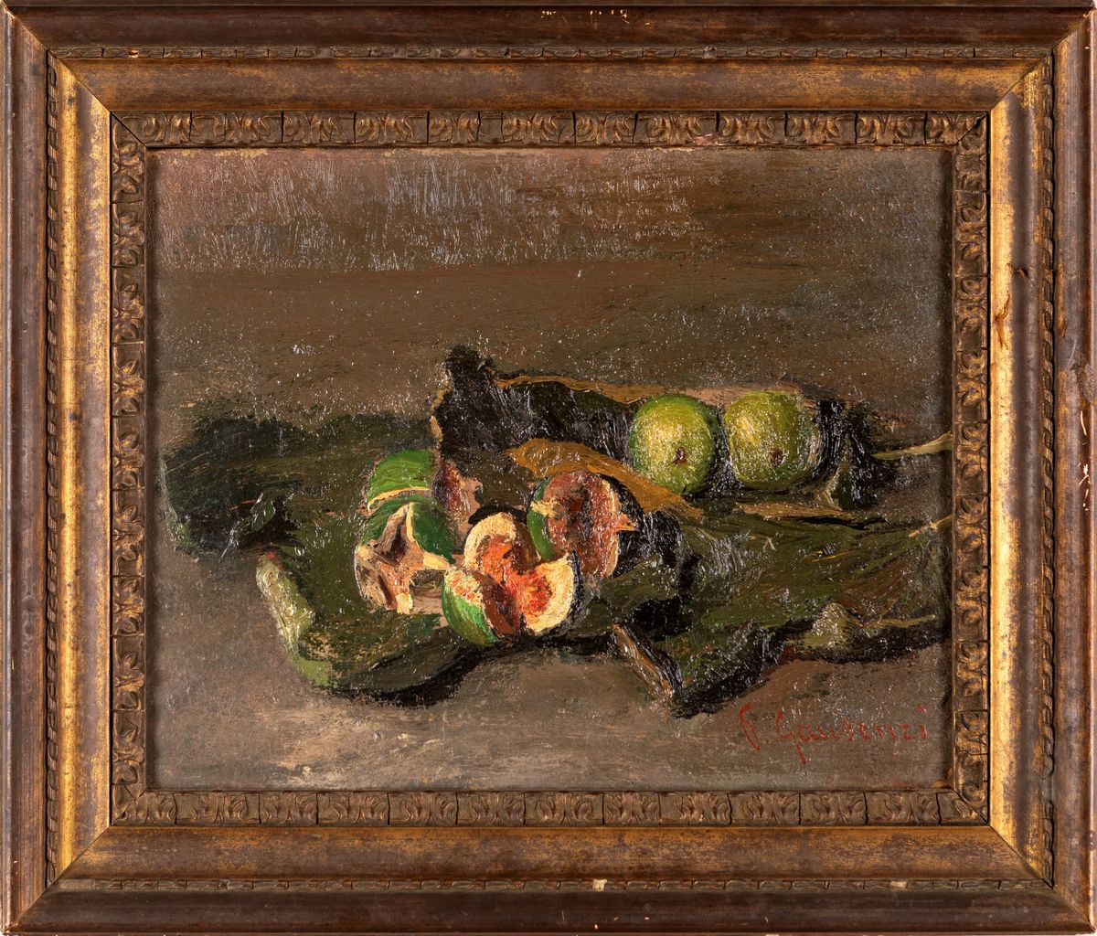 Pietro Gaudenzi - Natura Morta con Fichi